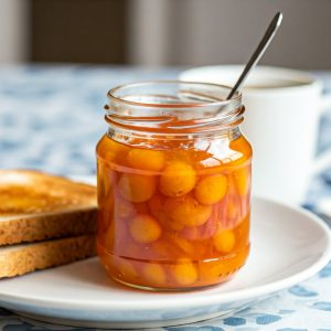 White Cherry Jam Recipe | Food and Travel Blog